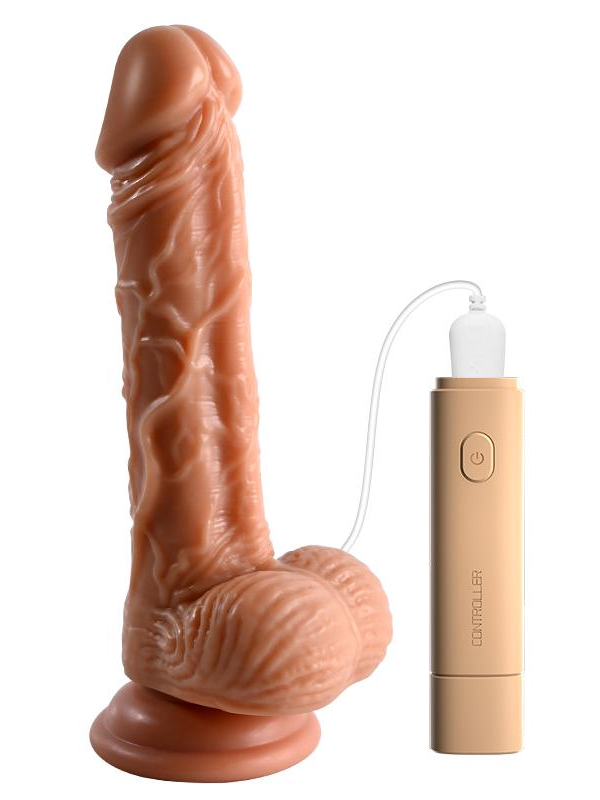 Noctis 18cm Realistik Titreimli Dildo No:87